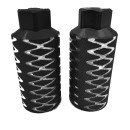 Voetsteunen Pegs Bmx Freestyle 110 Mm Alumunium Zwart 2 Stuks