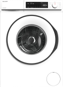 Sharp ES-NFB814BWNA - Wasmachine - 8 kg - 1400 tpm - Steamwash - Energieklasse A