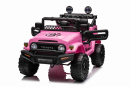Toyota Fj Cruiser Licensed Ride On Car With 2.4g Remote Control  Roze