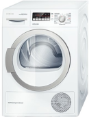 Bosch Wtw852s1 - Warmtepompdroger - 8 kg - Zelfreinigende Condensor - 64 dB - Energieklasse A++