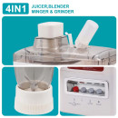 Winning Star 4-in-1 Mixer – 350w Multifunctionele Oranje Juicer