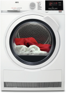 AEG T7db83gw - Warmtepompdroger - 8 kg - 66 dB - Energieklasse A+