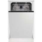 Beko BDIS38040Q - Inbouw Smalle Vaatwasser - 45 cm - 10 Couverts - AquaIntense & Besteklade - 45 dB - Energieklasse C