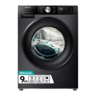 Hisense WF3S9043BB3 - Wasmachine - 9 kg - 1400 tpm - Stoomfunctie - Energieklasse A - Zwart