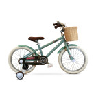 Zonix Kinderfiets 18 Inch Jongensfiets – Mintgroen Met Zijwieltjes | Leeftijd  5-7 Jaar | Kledingmaat 110-123