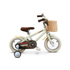 Zonix Kinderfiets 12 Inch Jongensfiets – Licht Beige Met Zijwieltjes | Leeftijd  2-4 Jaar | Kledingmaat 90-105