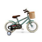 Zonix Kinderfiets 14 Inch Jongensfiets – Mintgroen Met Zijwieltjes | Leeftijd  3-5 Jaar | Kledingmaat 98-108