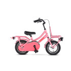 Zonix Meisjesfiets 12 Inch Roze Kinderfiets Transport Voor Meisjes Van 2 Tm 4 Jaar Geschikt Voor Kledingmaat 90-105