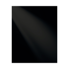 Cata Splashback Bsb675 – 60 Cm Breed Zwart Glas 75 Cm Hoog