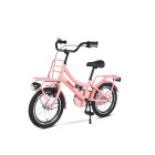 Zonix Meisjesfiets 16 Inch Pastel Roze Kinderfiets Transport   Voor Meisjes Van 4 Tm 6 Jaar  Geschikt Voor Kledingmaat 100-115