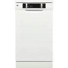 ok ODW4541DFSW - Vrijstaande Smalle Vaatwasser - 45 cm - 10 Couverts - Uitgestelde Start - 49 dB - Energieklasse E