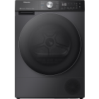 Hisense DH5S102BB - Warmtepompdroger - 10 kg - 64 dB - Zwart