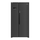 Beko ASL1442VPZ - Amerikaanse Koelkast - 179 cm - 580L - No Frost - Zwart
