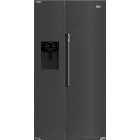 Ariston ASP342VPZ - Amerikaanse Koelkast - 179 cm - 571L - No Frost - Zwart