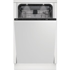 Beko BDIS38040Q - Inbouw Smalle Vaatwasser - 45 cm - 10 Couverts - AquaIntense & Besteklade - 45 dB - Energieklasse C