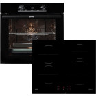 Gorenje Bop6737e02bk + gi601fmc - Inbouw oven en inductiekookplaat - 77L - Pyrolyse - Energieklasse A