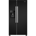 Hisense RS694N4IBE - Amerikaanse Koelkast - 179.3 cm - 562L - No Frost & Dispenser - Zwart