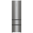 Hisense RM469N4ACE - Koel-vriescombinatie - 200 cm - 368 L - Total No Frost - RVS