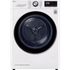 LG RC90V9AV3Q - Warmtepompdroger - 9 kg - DUAL Inverter Heat Pump™ - 62 dB - Energieklasse A+++ - Wit
