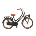 Antilope  Mini Cargo Transport 22 Inch Meisjesfiets Matzwart