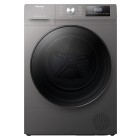 Hisense Dhqa902ut - Warmtepompdroger - 9 kg - 65 dB - Energieklasse A++ - Grafiet