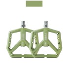 Hbs Pd-500 Nylon Mtb Pedalen - Verbreed Antislip Design - Du Plus 1 Lager - Groen