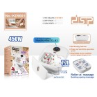Dsp Kd9001 Elektrische Voetenbad - 7.7 Liter Watertank - 8 Sets Massagerollen