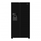 Hisense RS694N4TBE - Amerikaanse Koelkast - 179 cm - 562L - No Frost - Water- & IJsdispenser - Zwart