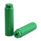 Hbs S38-001 Bmx Freestyle Voetsteunen - Aluminium 110 Mm Groen (set Van 2)