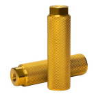 Hbs S38-001 Bmx Freestyle Voetsteunen - Aluminium 110 Mm Goudkleurig (set Van 2)