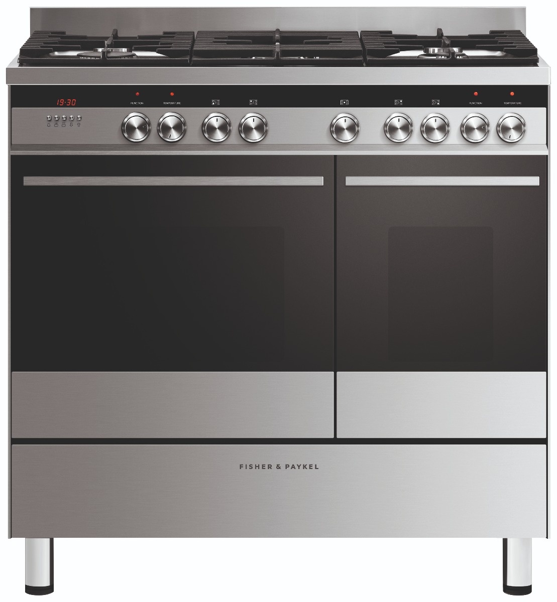 Fisher And Paykel Fisher & Paykel Dual Fuel Fornuis 90cm | Welhof; Dé Outlet Store Van De Benelux